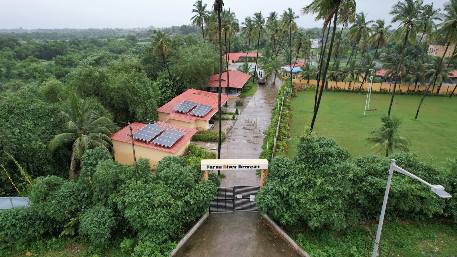 Relax by the riverside